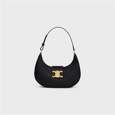 celine ava bag black|Celine medium ava triomphe bag.